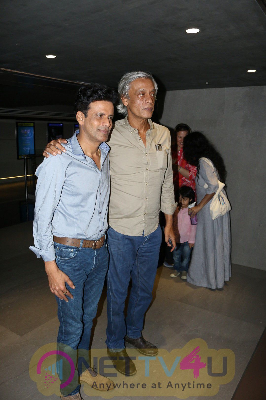 Manoj Bajpayee At Special Screening Of Film Saat Uchakkey Stunning Photos Hindi Gallery