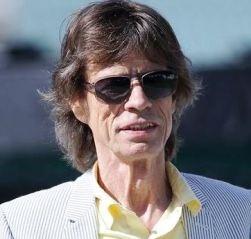 English Singer Mick Jagger