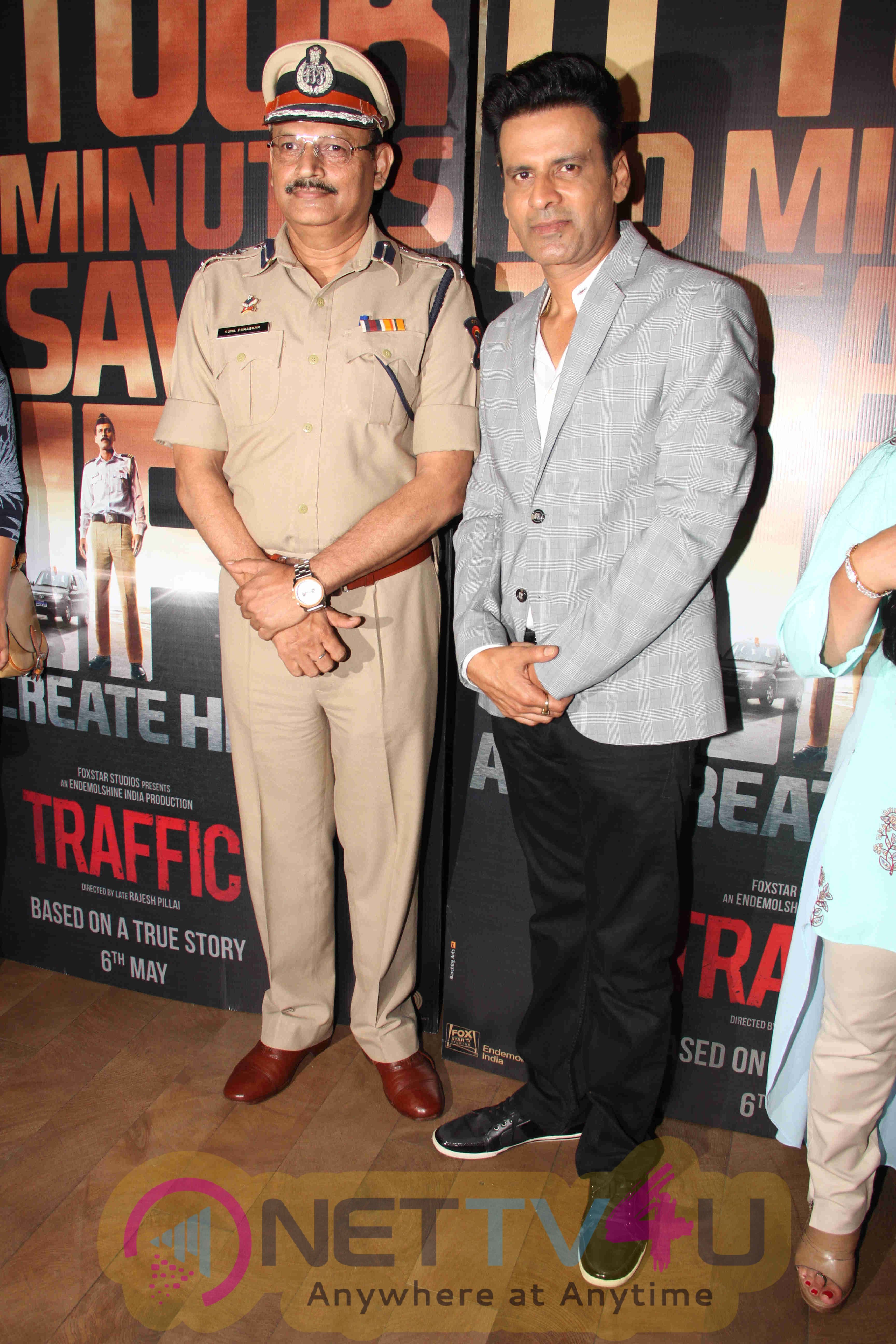 Manoj Bajpai & Divya Dutta At Trailer Launch Of Film Traffic Stills Hindi Gallery