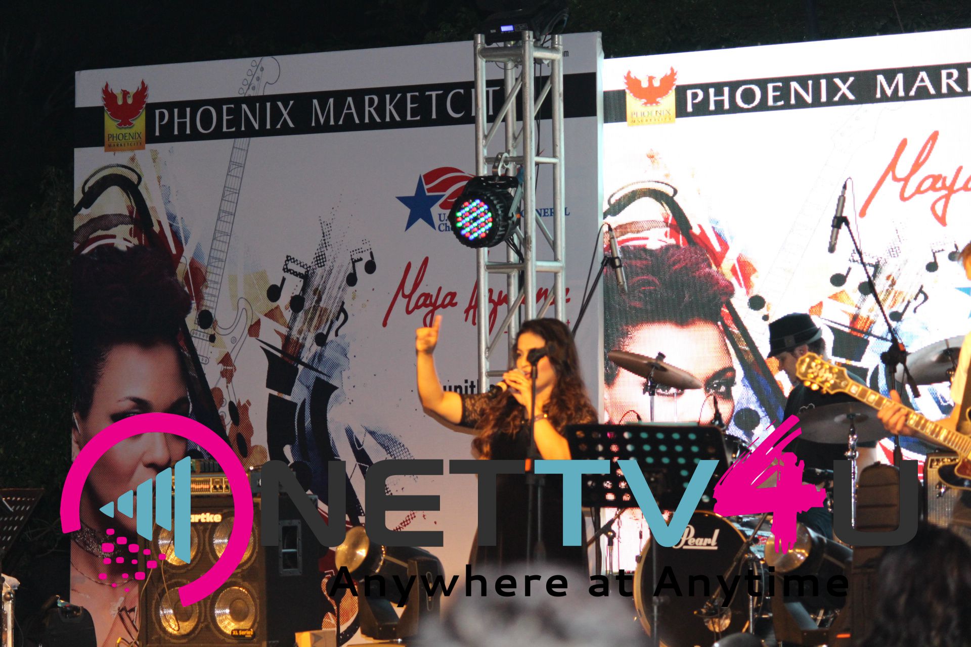maya azucena E2 80 AC live in concert at chennai phoenix marketcity stills 65