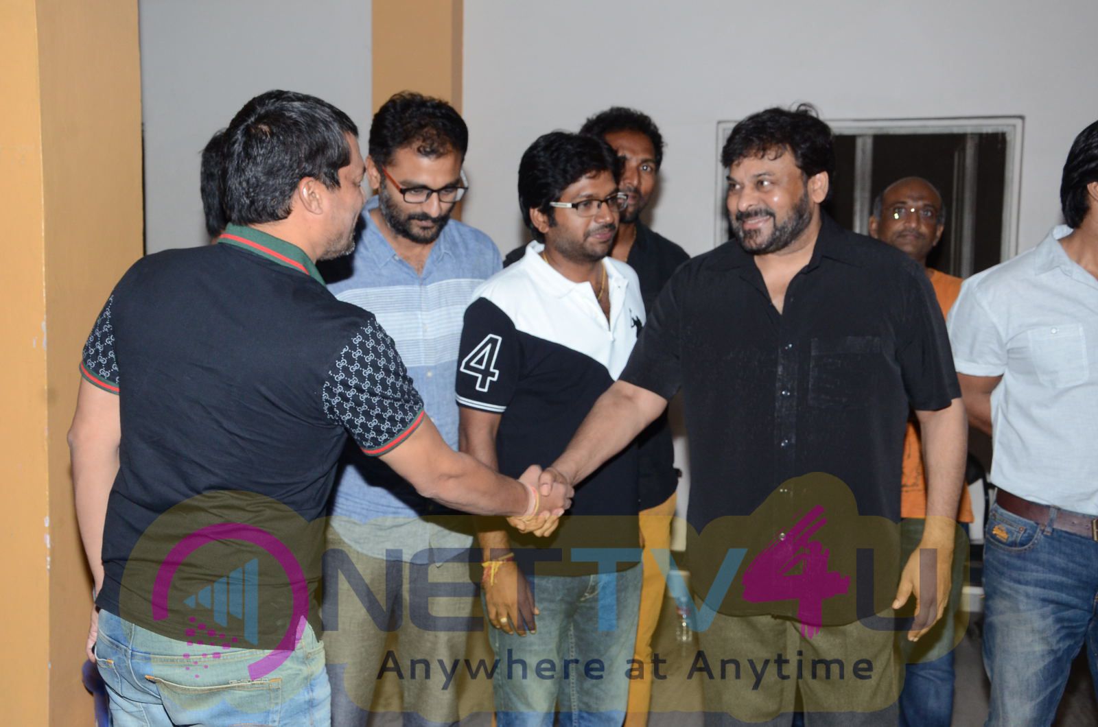 Megastar Chiranjeevi Watched Supreme Movie Exclusive Photos Telugu Gallery