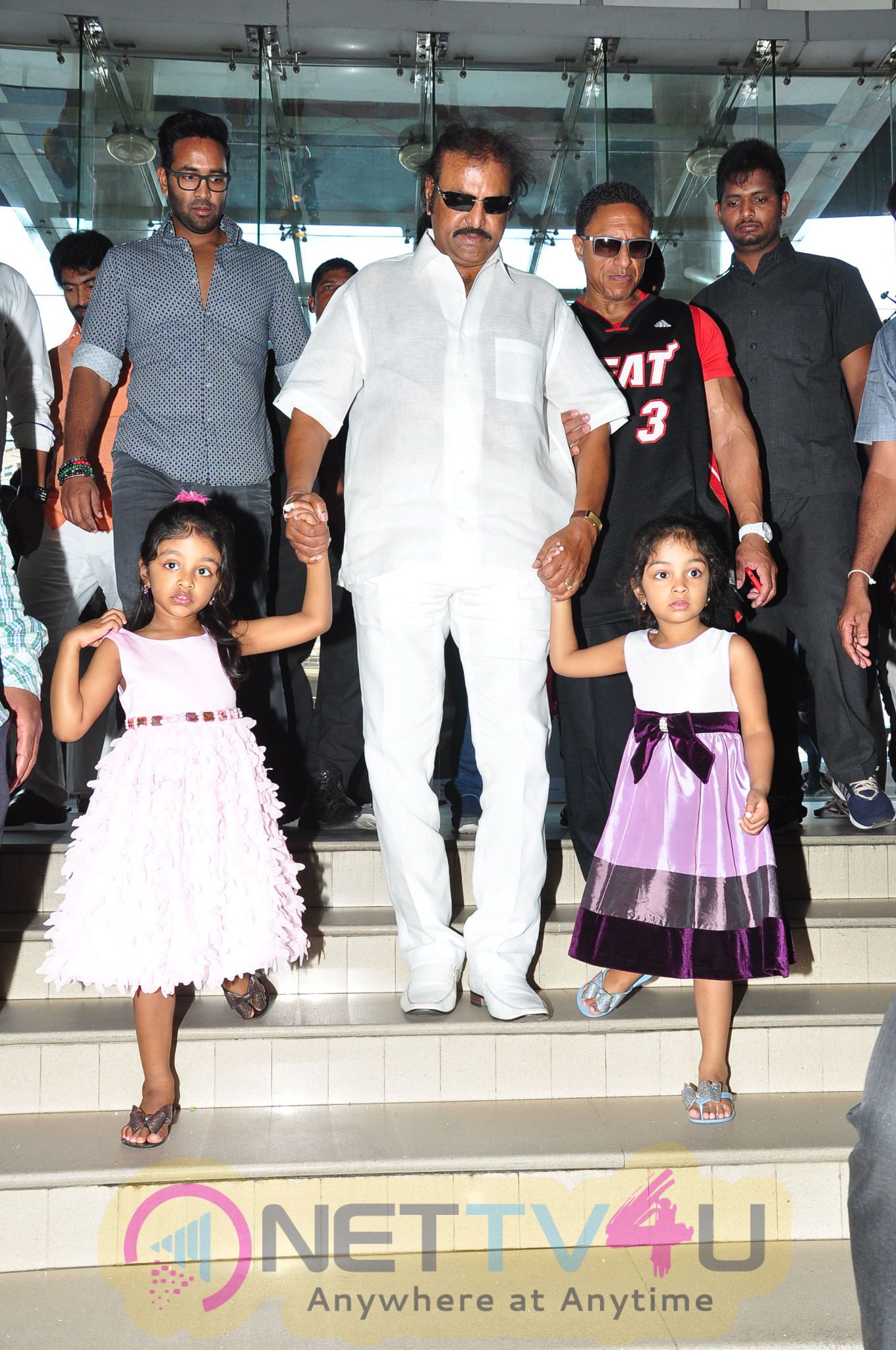 Mohan Babu Garu Watching  Eedo Rakam Aado Rakam Movie At INOX Photos Telugu Gallery