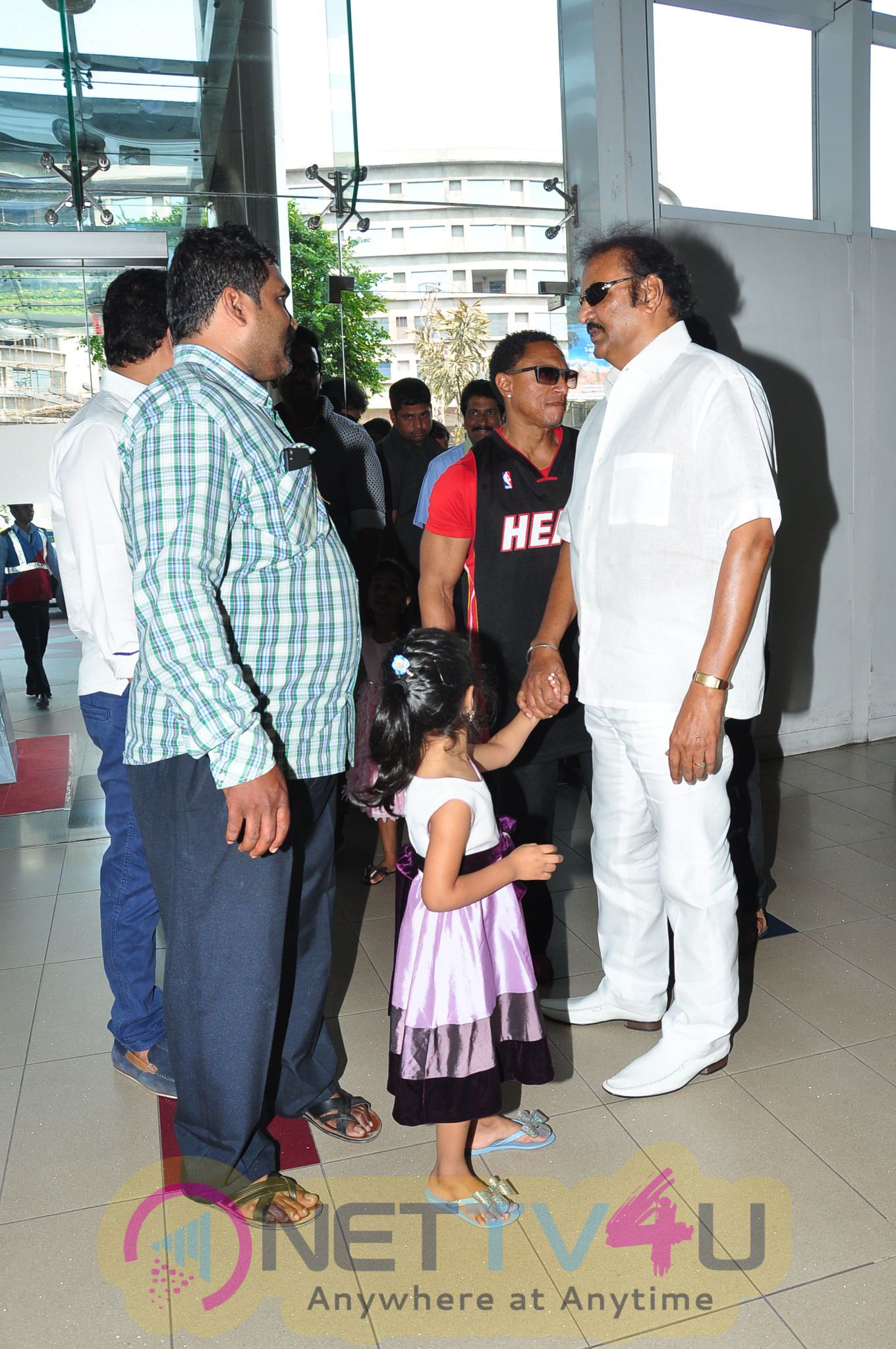 Mohan Babu Garu Watching  Eedo Rakam Aado Rakam Movie At INOX Photos Telugu Gallery