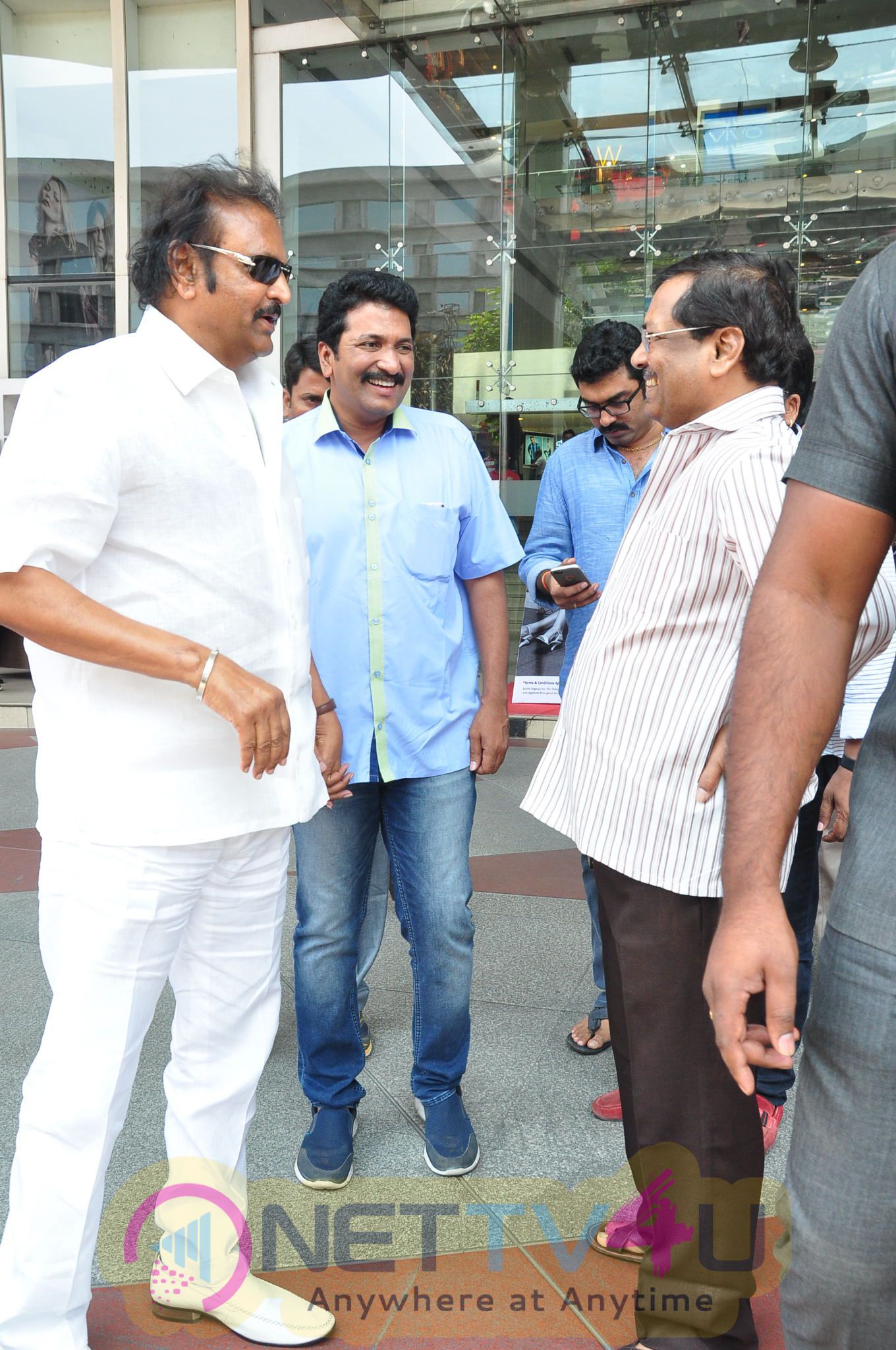 Mohan Babu Garu Watching  Eedo Rakam Aado Rakam Movie At INOX Photos Telugu Gallery