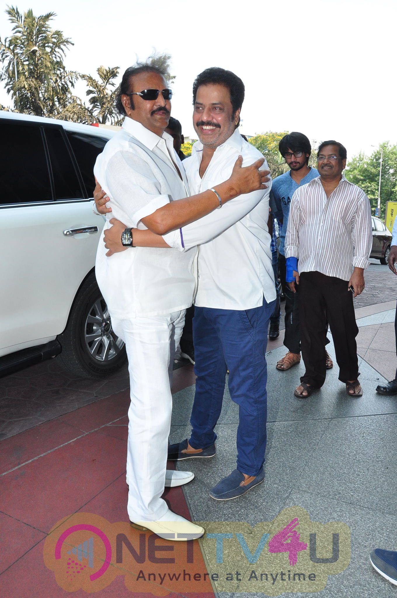 Mohan Babu Garu Watching  Eedo Rakam Aado Rakam Movie At INOX Photos Telugu Gallery