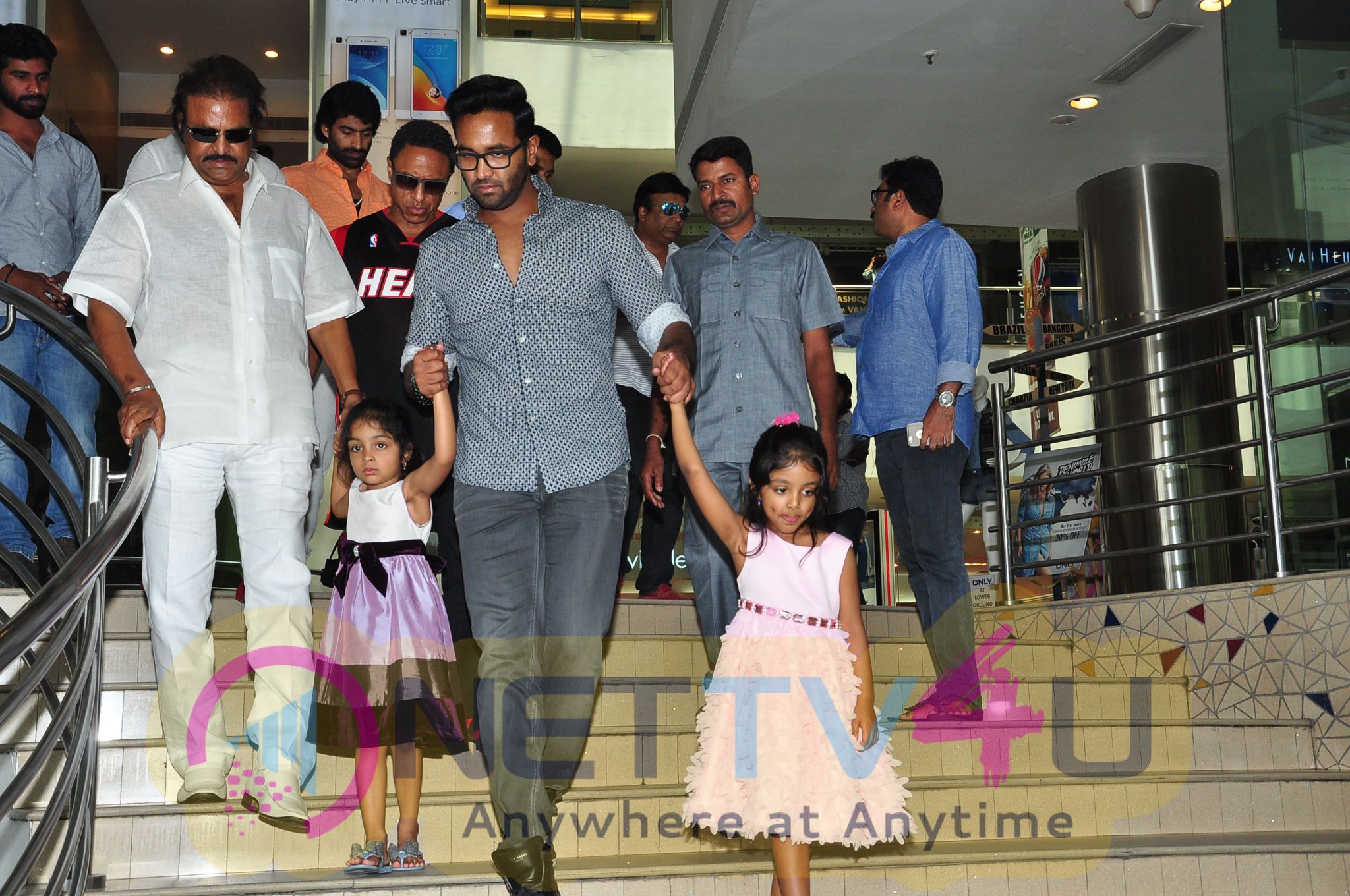 Mohan Babu Garu Watching  Eedo Rakam Aado Rakam Movie At INOX Photos Telugu Gallery