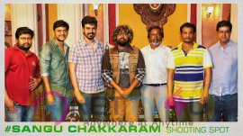 Mr.S.R.Prabhu In Sangu Chakkaram Shooting Spot Exclusive
