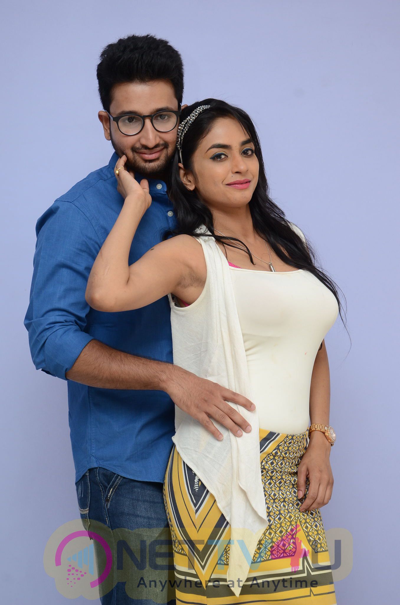 Musugu Movie Show Press Meet Photos & Actress Pooja shree Stills Telugu Gallery