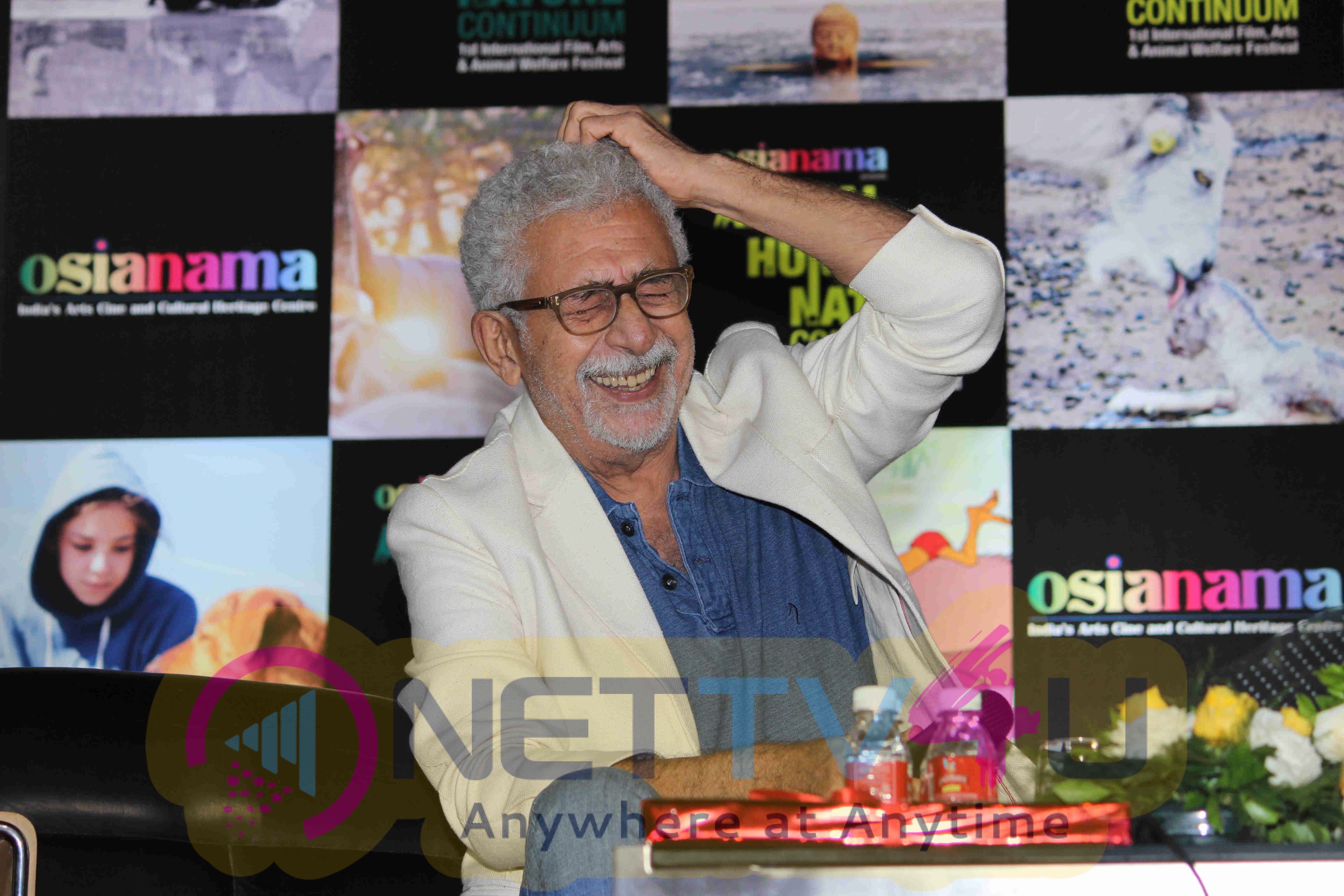 Naseeruddin Shah Neville Tuli At Naseer Saab Masterclass At Osianama ...