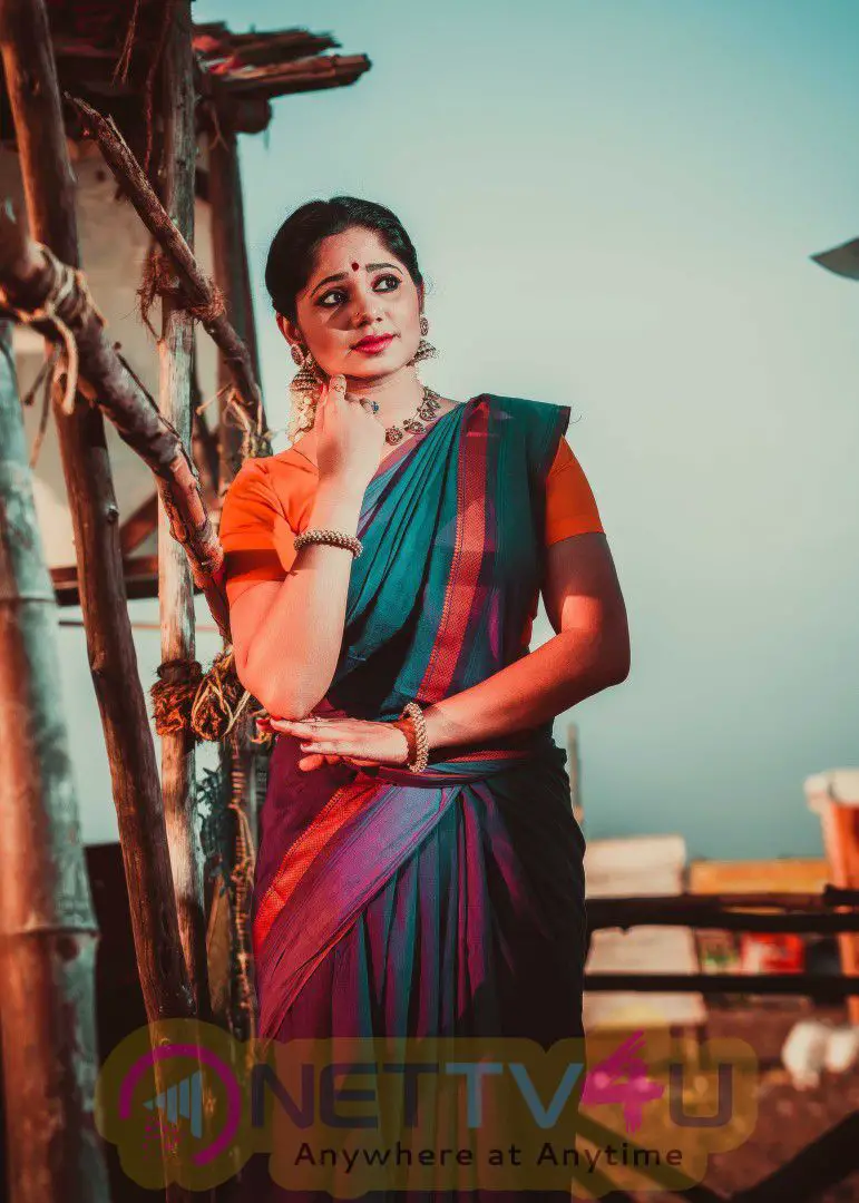 New Tamil Actress Samarthya Nedimaram Photo Shoot  Pics Tamil Gallery