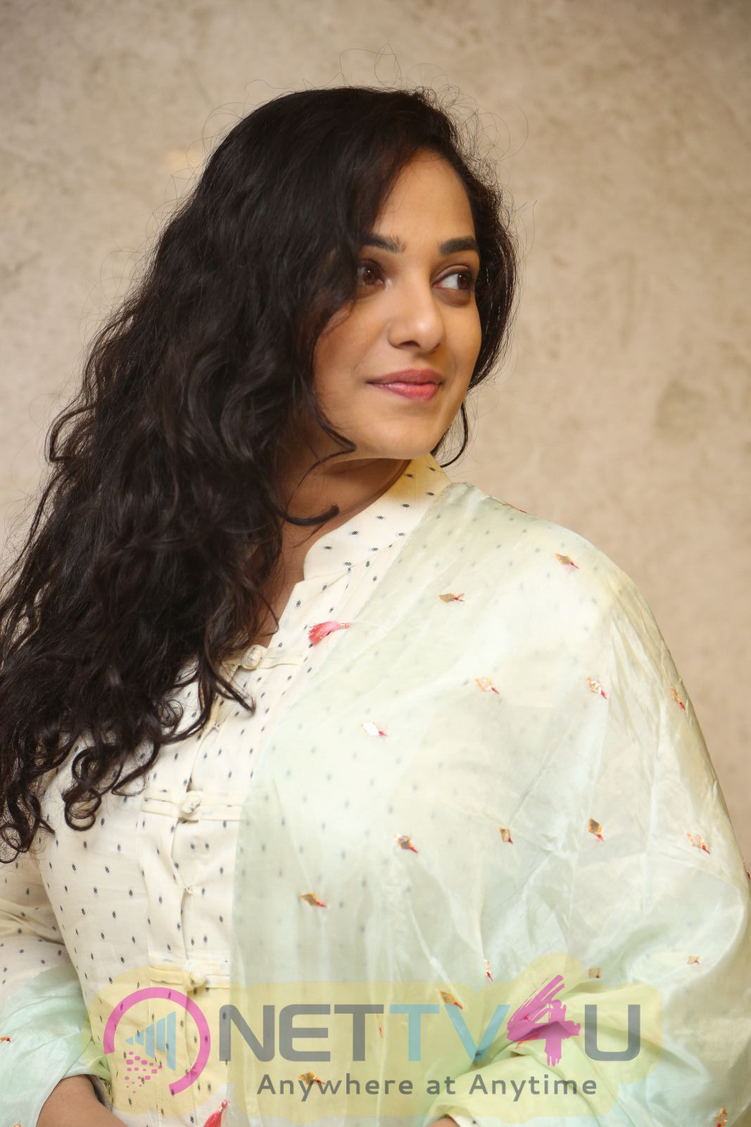 Nithya Menen Lovely Stills At 100 Days Of Love Movie Audio Launch Telugu Gallery