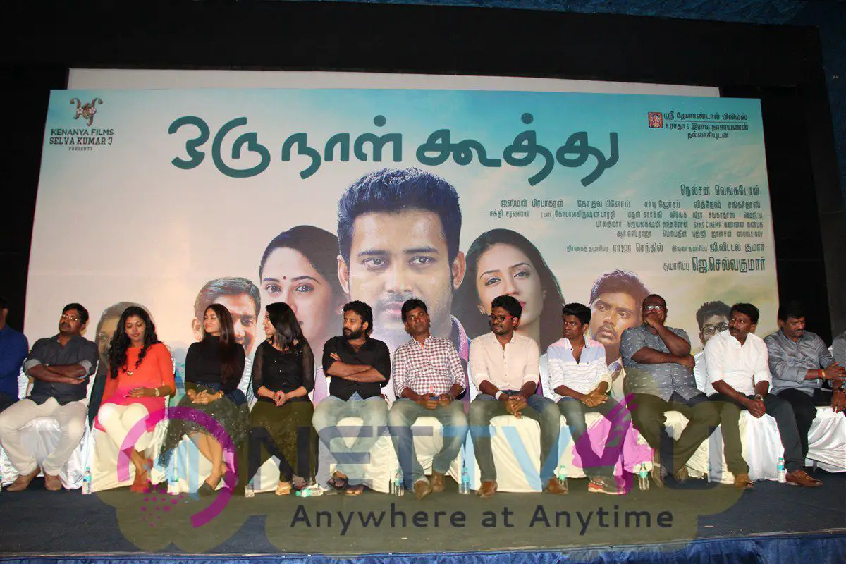Oru Naal Koothu Movie Press Meet Photos Tamil Gallery