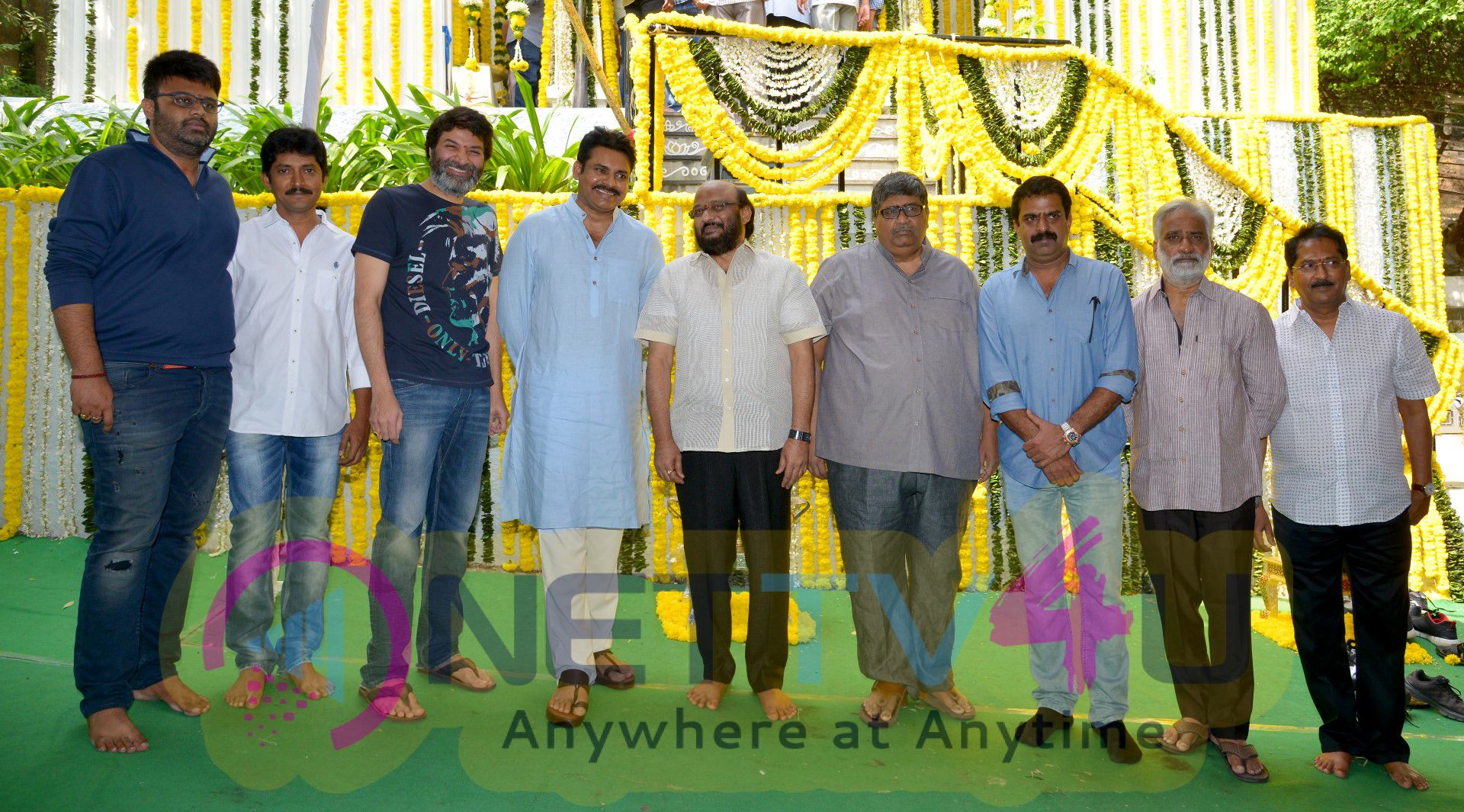 Pawan Kalyan And Trivikram New Movie Opening Images Telugu Gallery