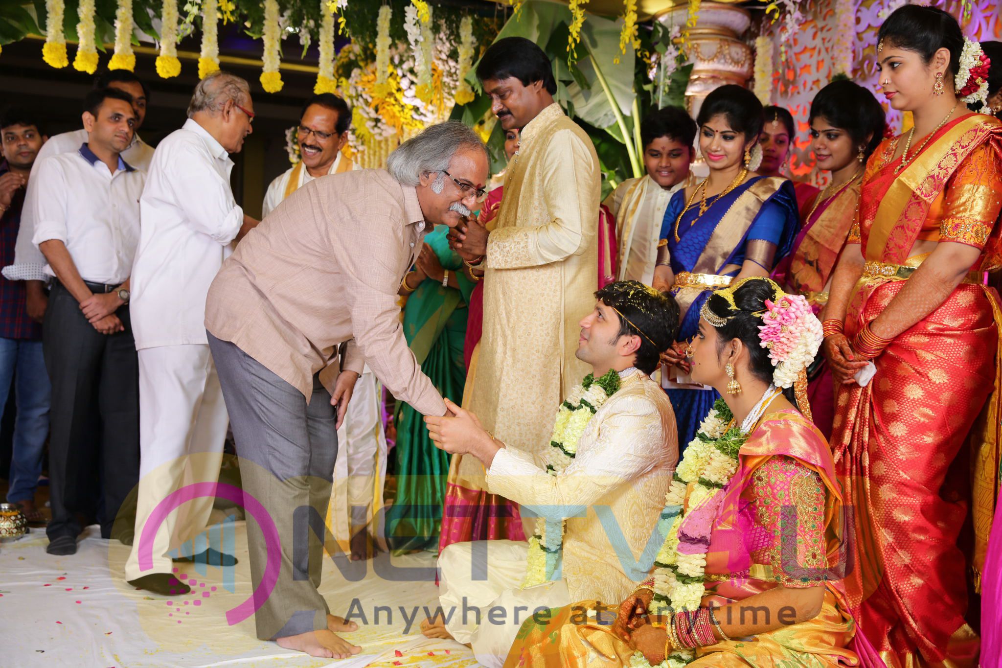 Prabhu Teju Weds Varsha Wedding Reception Photos Telugu Gallery