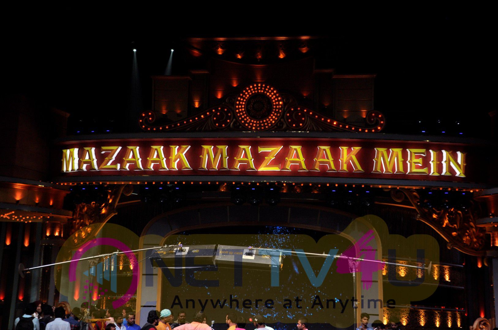 Promo Shoot Of Mazak Mazak Mein With Harbhajan Singh & Shoaib Akhtar Elegant Photos Hindi Gallery