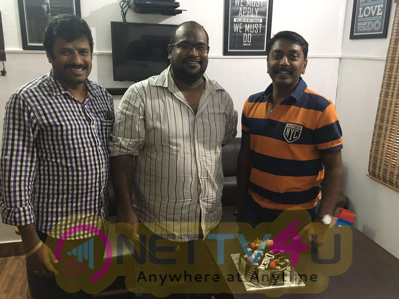 Photo Of Oru Naal Koothu Director Nelson Venkatesan Celebrates His Birthday Along With Producer Tamil Gallery