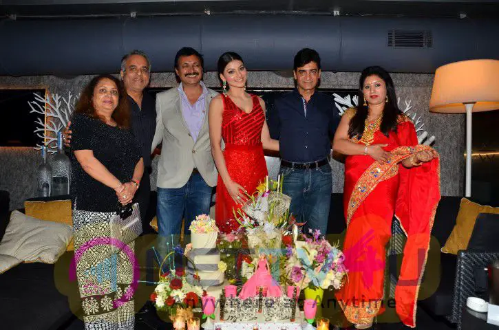 Photos Of Bollywood Actress Miss Universe India 2015 Urvashi Rautela Celebrates Her Birthday With Her Family And Director Inder 