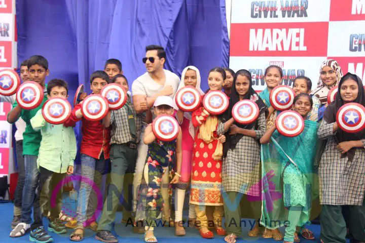 Photos Of Varun Dhawan Unveils & Launches The Special Captain America Figurines Flown UNCUT Hindi Gallery