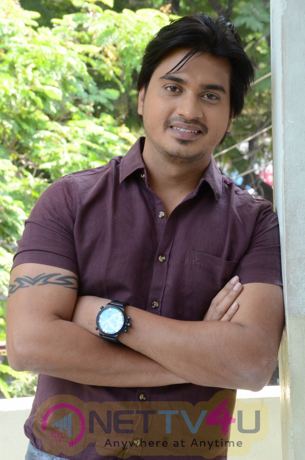 Pidugu Movie Hero Vinith Interview Stills Telugu Gallery