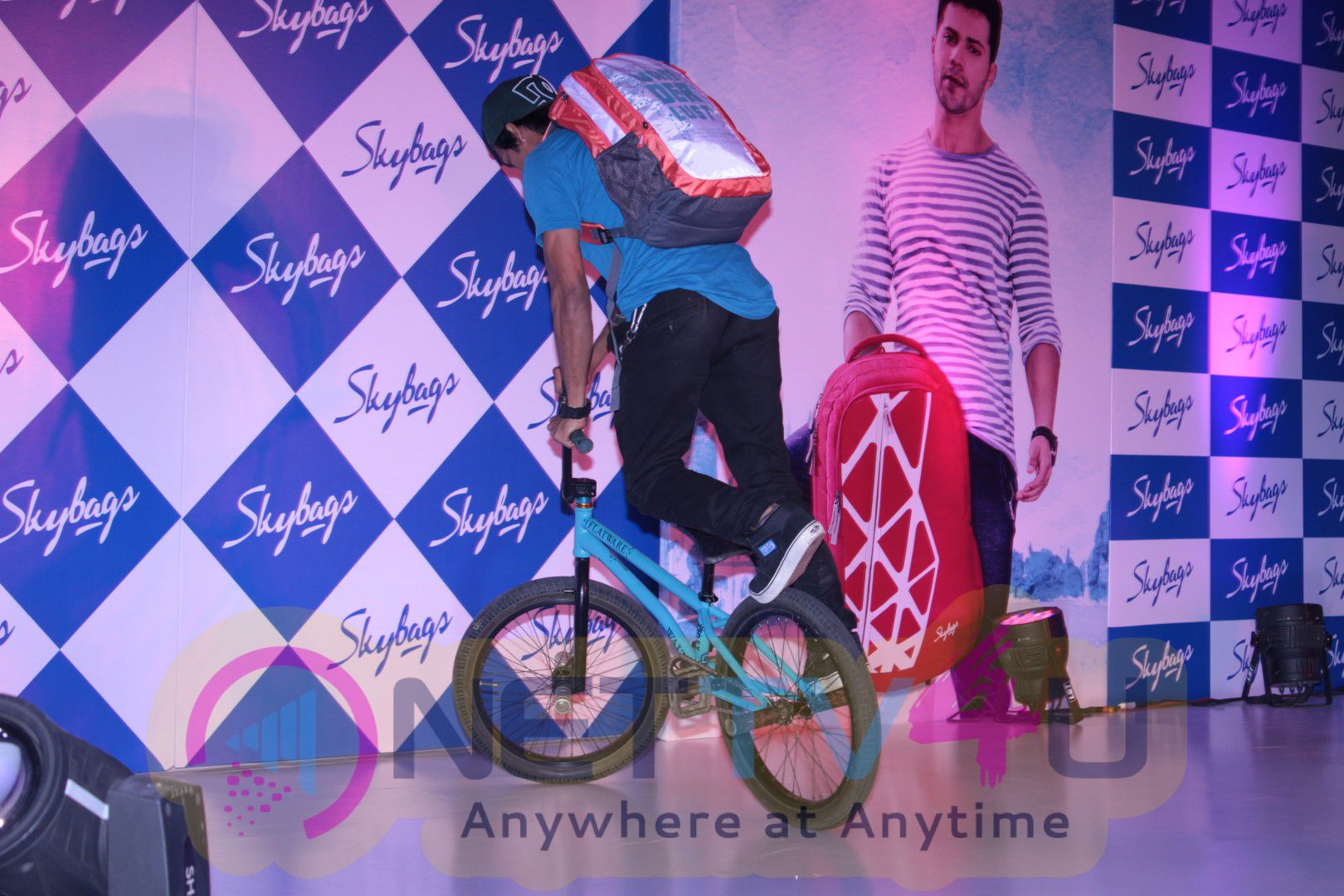 Press Confrence With Brand Ambassador Varun Dhawan The Launch Of New BackPack Stills Hindi Gallery