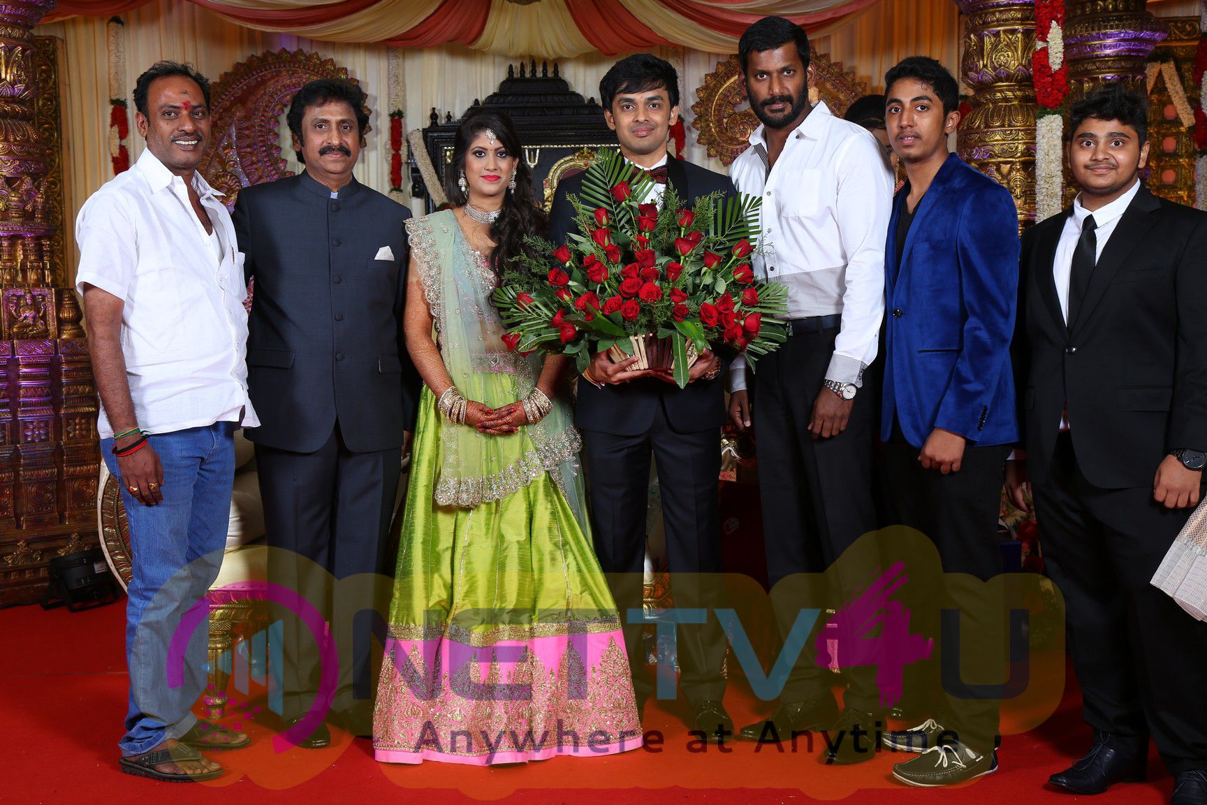 producer raviprasad home wedding function stills 26
