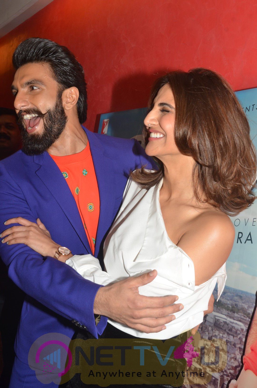 Ranveer Singh & Vaani Kapoor At Launch Of Song You And Men Film Befikre Stills Hindi Gallery