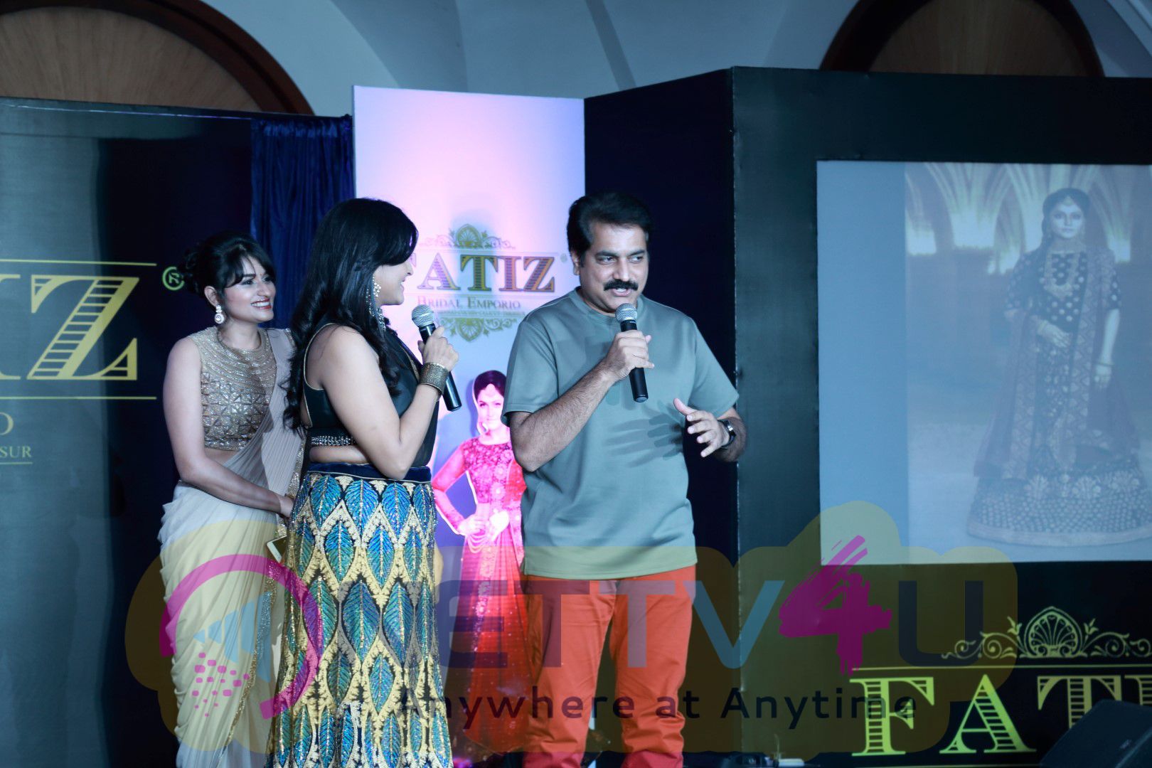 Remya Nambeesan's Fatiz Bridal Emporio Launch And Fashion Show Luminous Photos Tamil Gallery