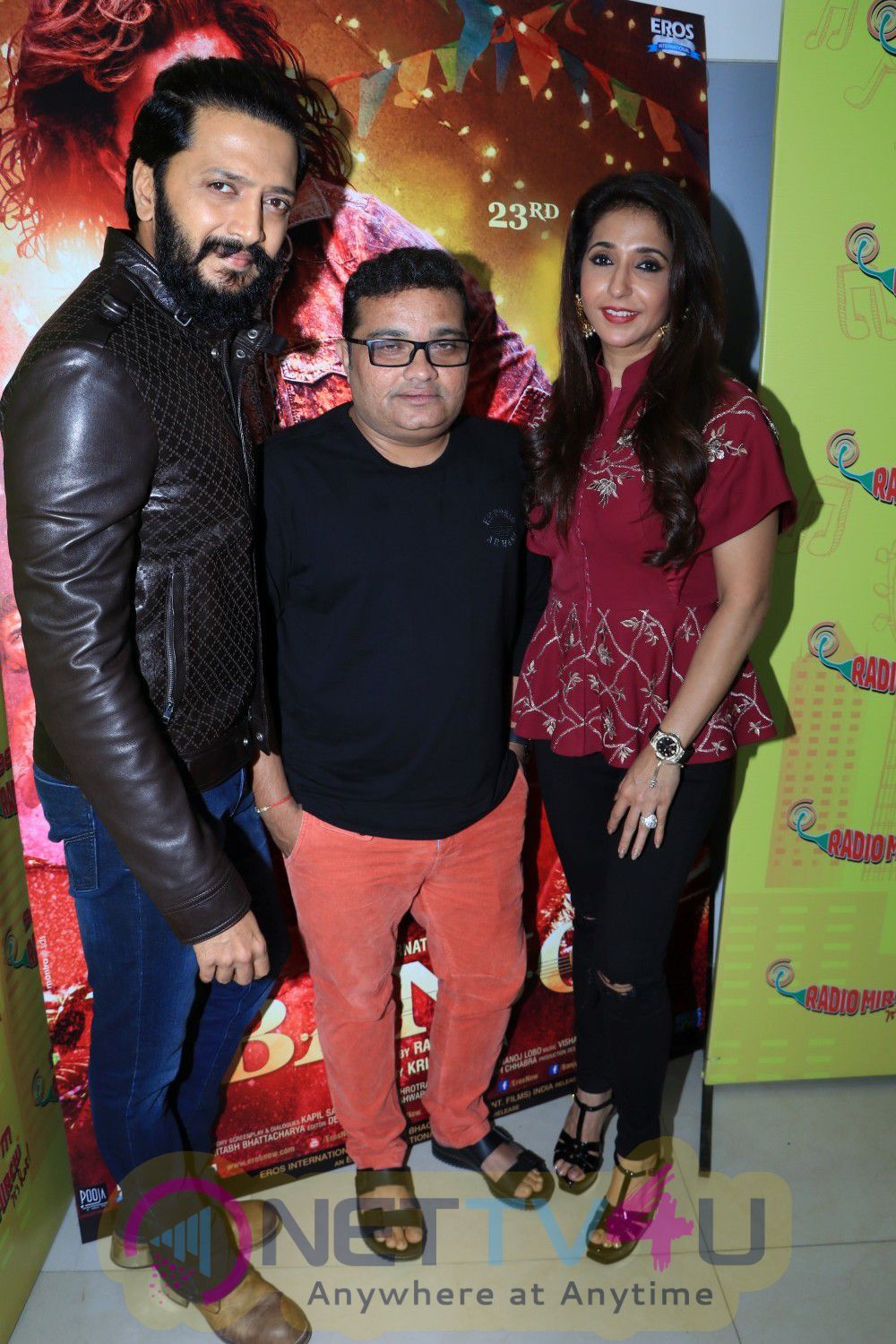 Riteish Deshmukh Launched Film Banjo New Song At Radio Mirchi Stills Hindi Gallery