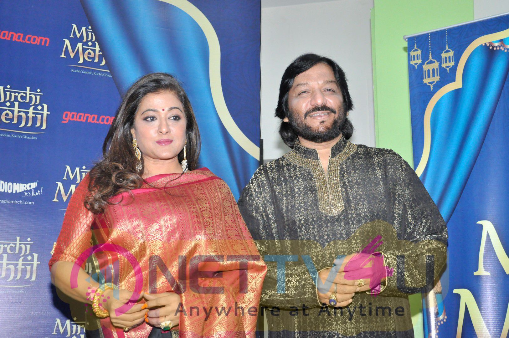Roop Kumar Rathod & Sonali Rathod Launch Online Radio Station Attractive Photos Hindi Gallery