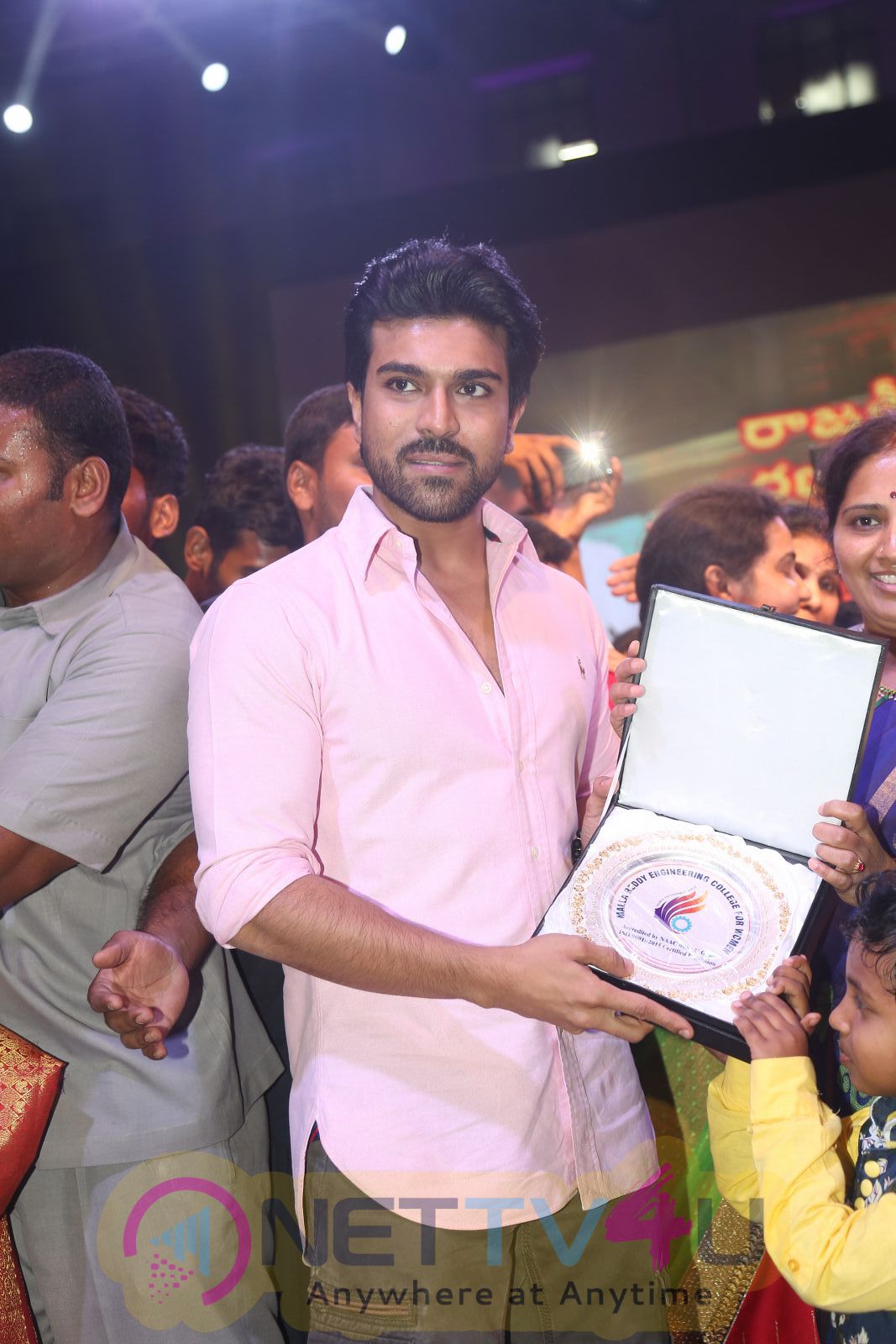 Ram Charan At Malla Reddy Engineering College Annual Function Stills Telugu Gallery