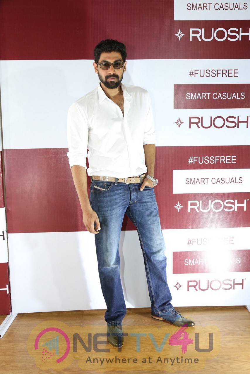 rana daggubati latest stills at smart casual collections launch images 14