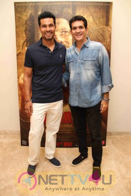 Randeep Hooda, Richa Chadda At Film Sarbjit New Song Launch Stills Hindi Gallery