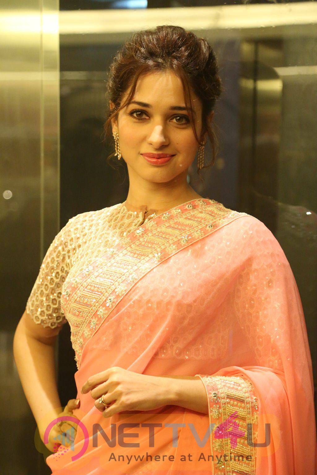 Recent Stills Of Actress Tamanna At Baahubali Tamil Trailer Launch ...