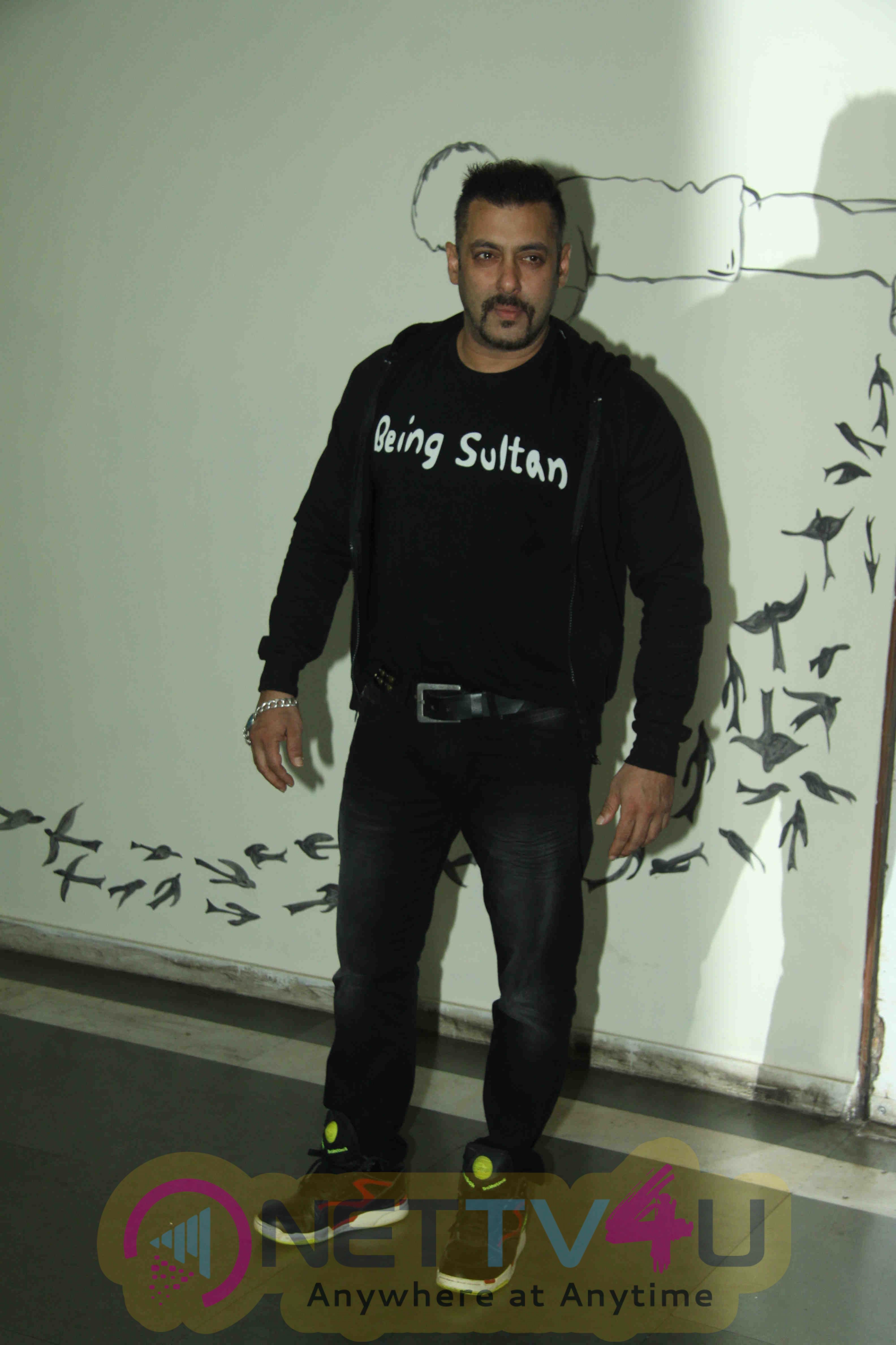 Salman Khan Attend Actor Daisy Shah Debut Play Begum Jaan  Outstanding Photos Hindi Gallery