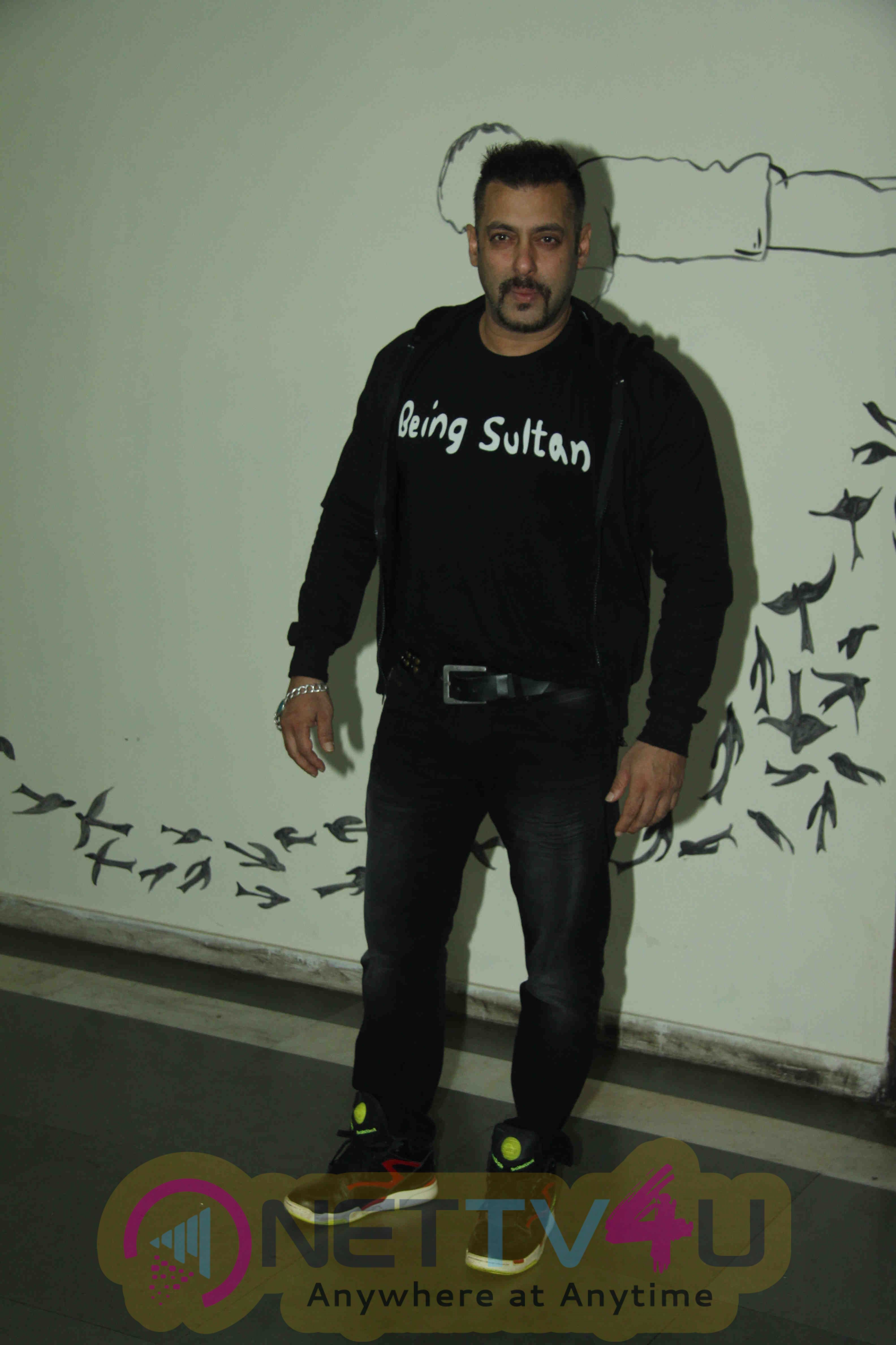 Salman Khan Attend Actor Daisy Shah Debut Play Begum Jaan  Outstanding Photos Hindi Gallery