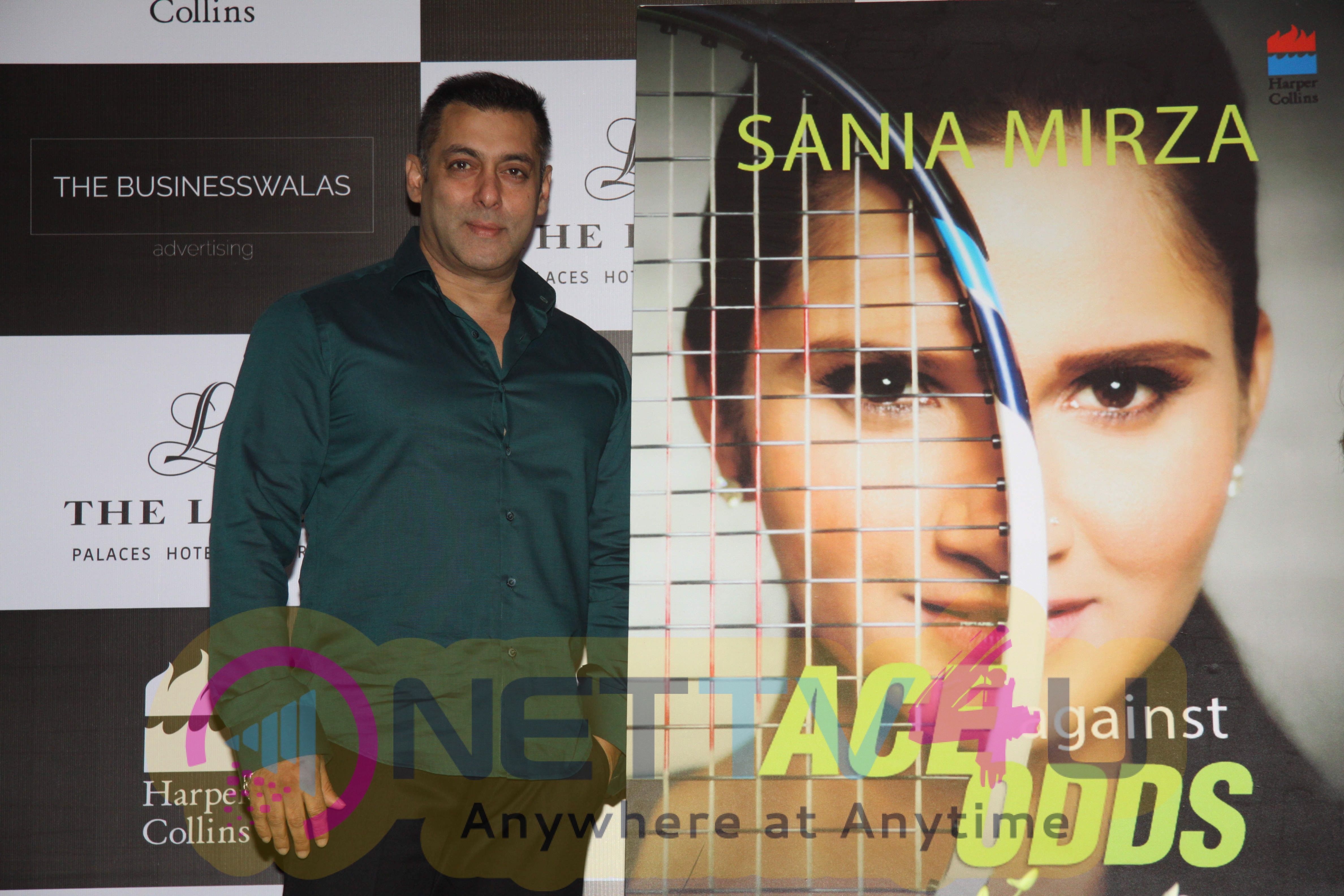 Salman Khan Launches Sania Mirza Autobiography Event Photos Hindi Gallery