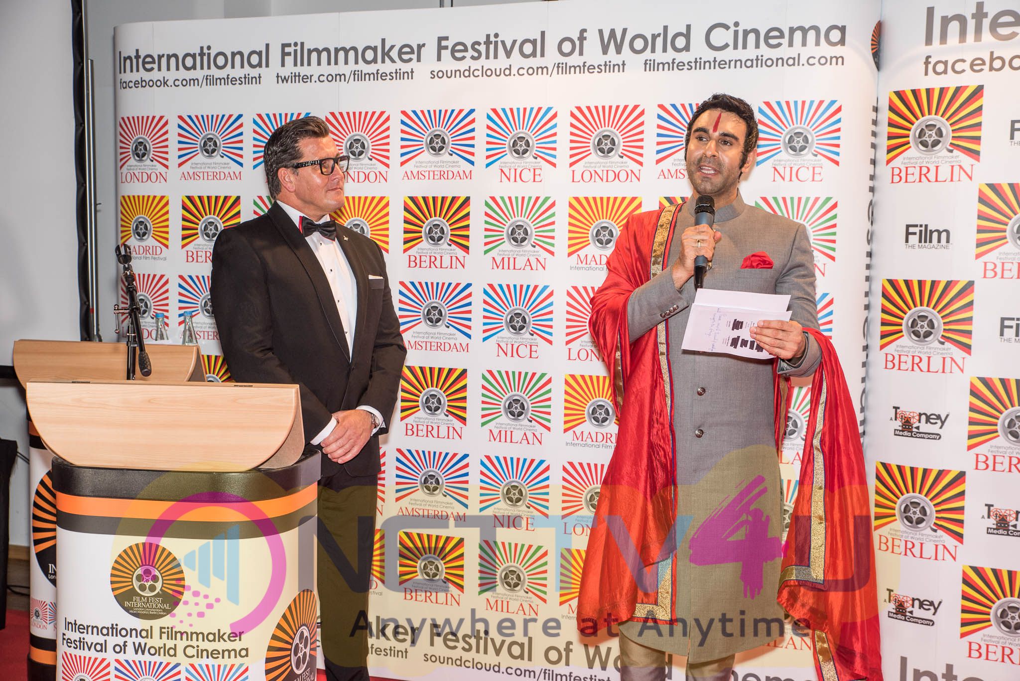 Sandip Soparrkar On The Red Carpet At Berlin International Filmmaker Festival Of World Cinema 2016 Stills Hindi Gallery