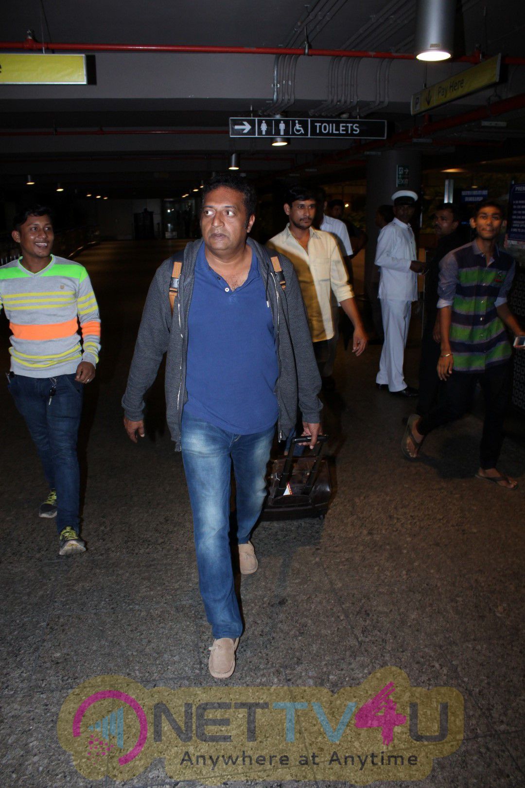 Sanjay Dutt, Prakash Raj & Jackie Shroff Spotted At Mumbai Airport Photos Hindi Gallery