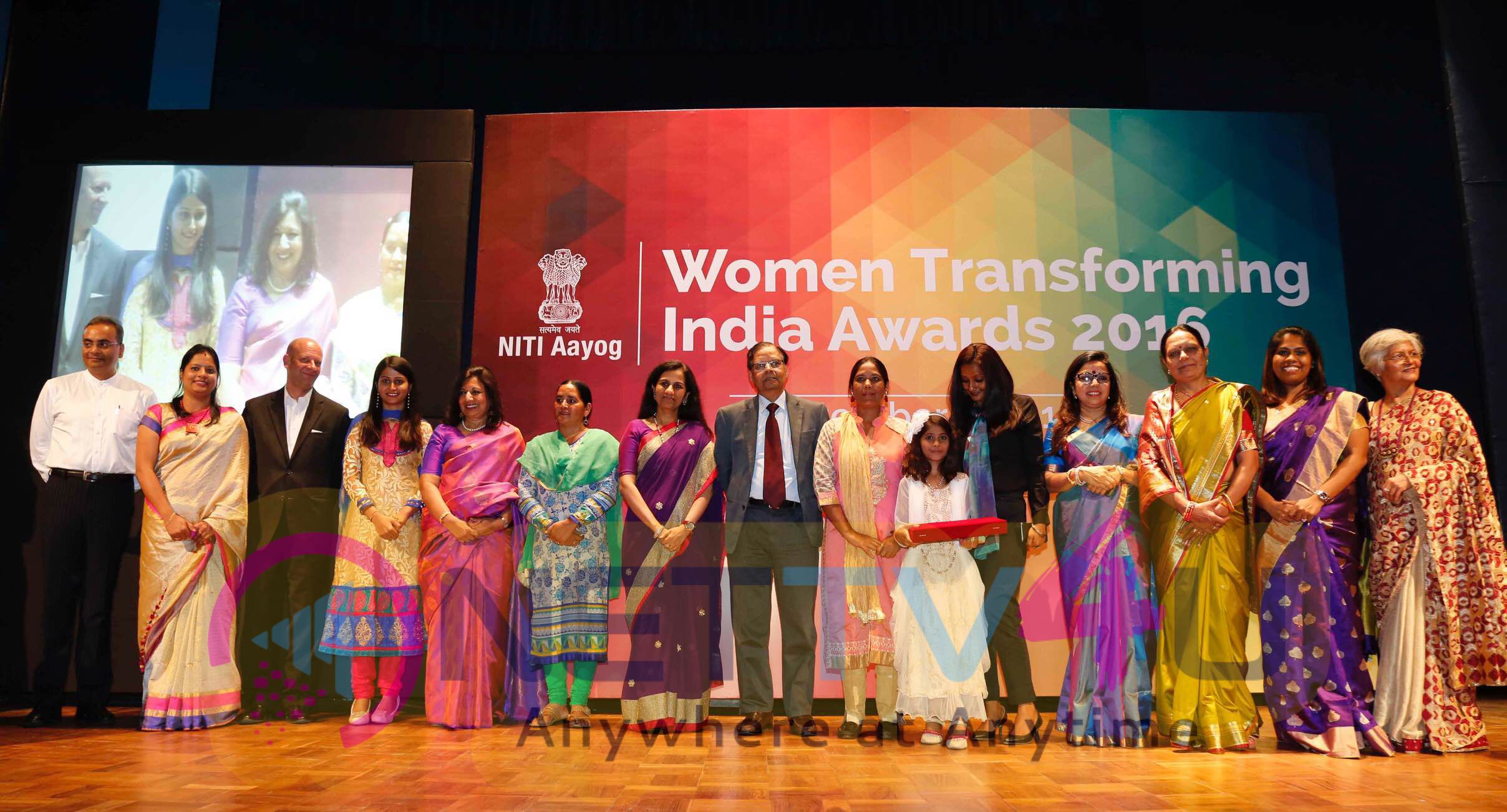 Sathyabama University Dr. Mariazeena Johnson Honoured With Women Transforming India Award 2016 Stills Tamil Gallery