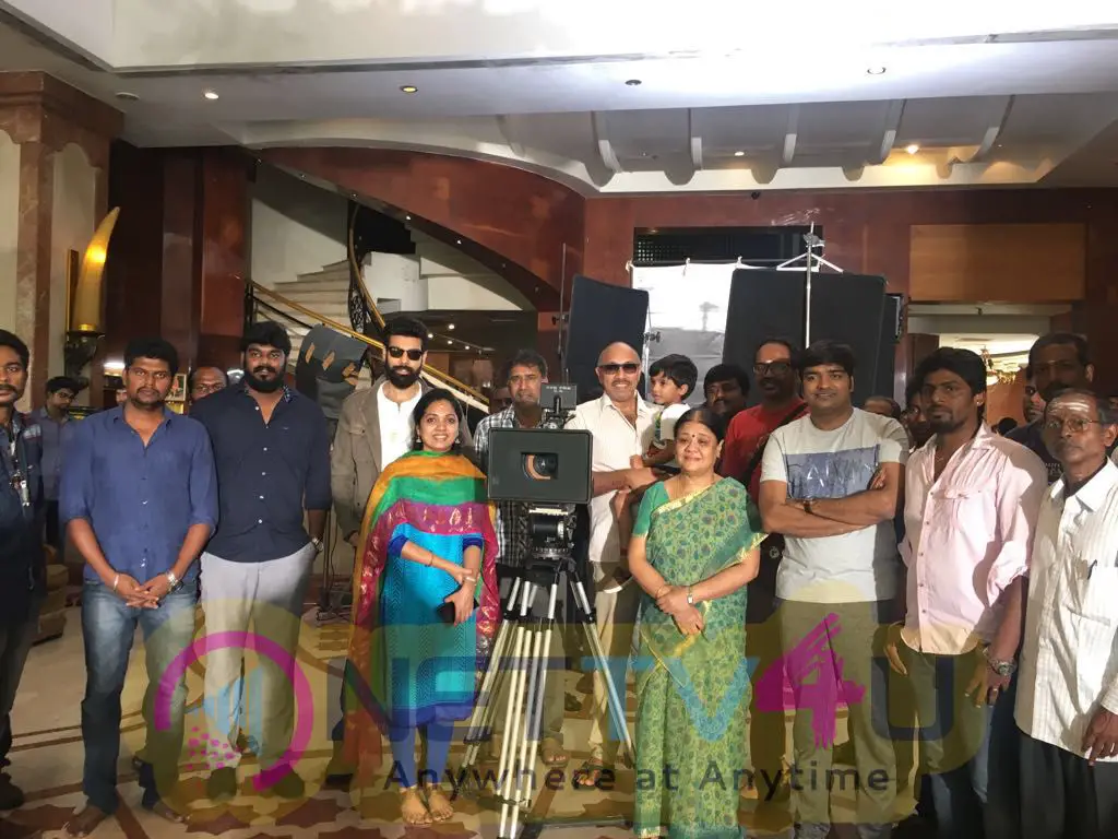 Sathyaraj Presents Nadhambal Film Factory Production No 3 Sibiraj Movie Started Today Tamil Gallery