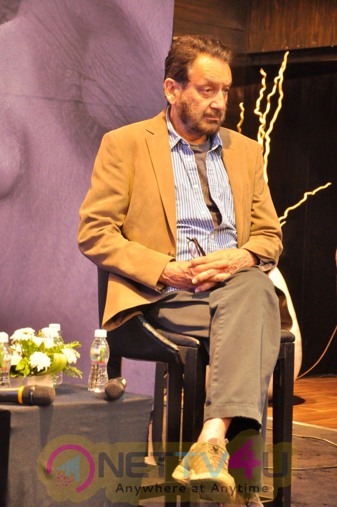 Shekhar Kapur At Launch Of A Documentary Exclusive Stills Hindi Gallery