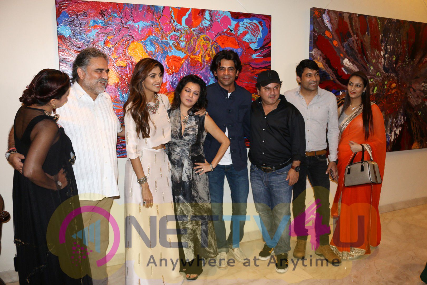 Shilpa Shetty At Inauguration Of Anu Malhotra Show Flow Photos Hindi Gallery