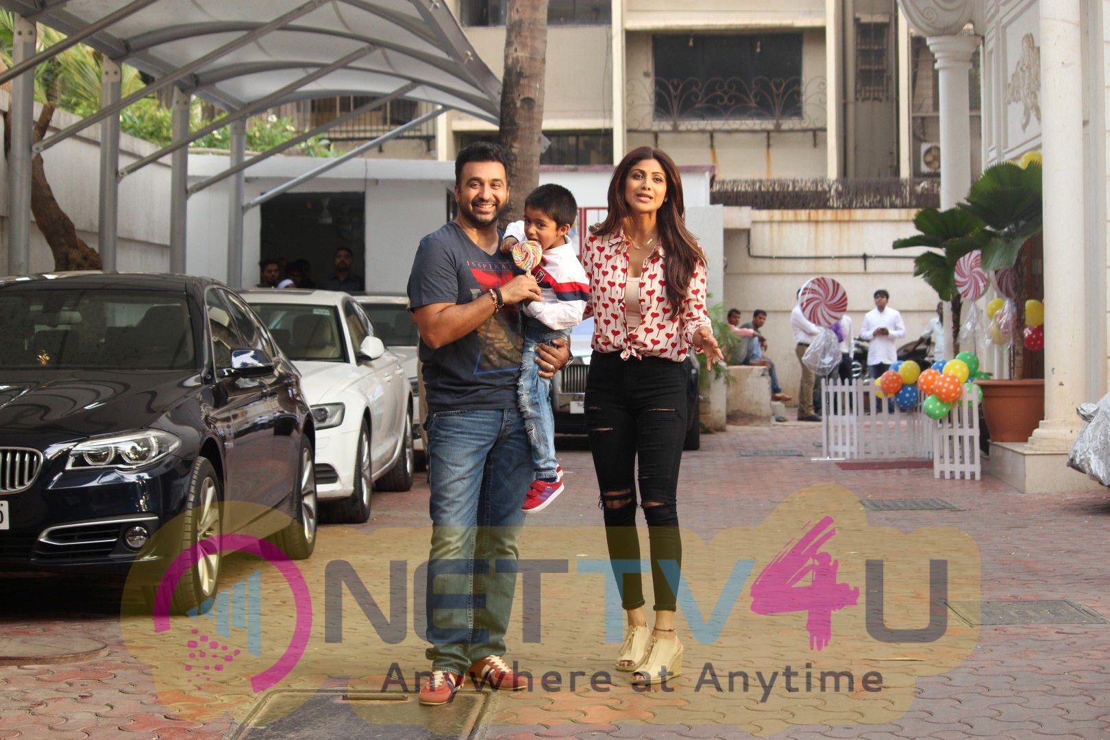 Shilpa Shetty Son Viaan Birthday Celebration Exclusive Stills Hindi Gallery