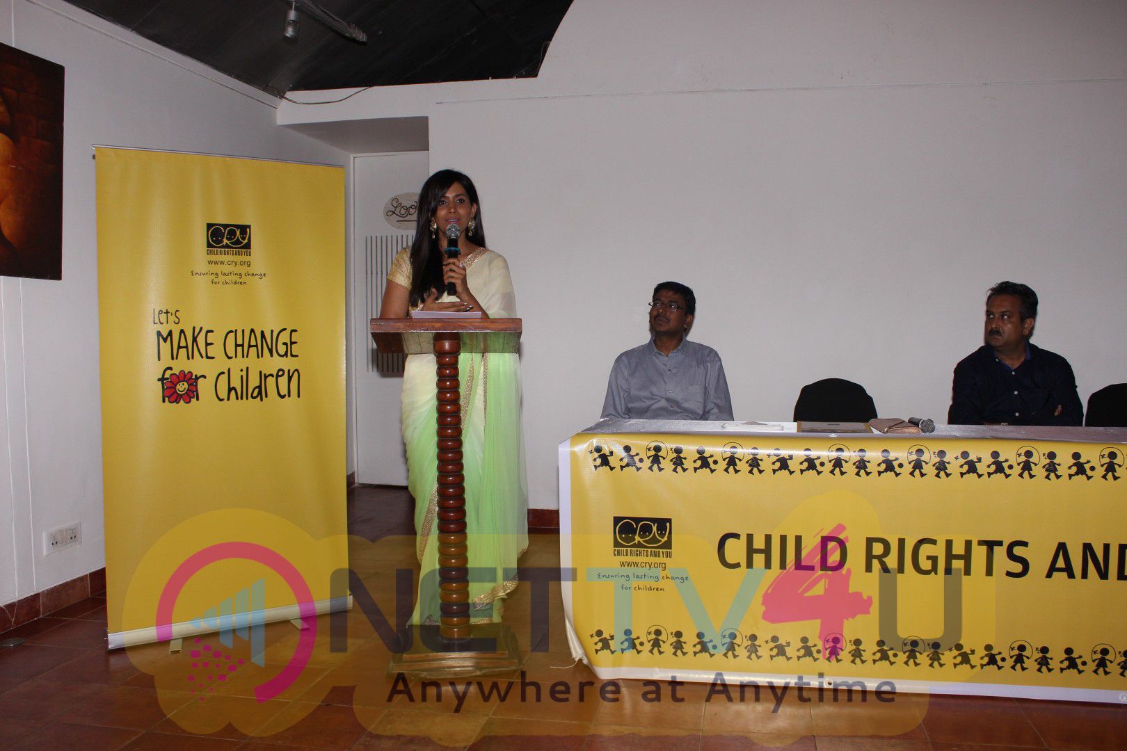 Sonali Kulkarni At CRY Child Rights & You On World Day Against Child Labour Photos Hindi Gallery