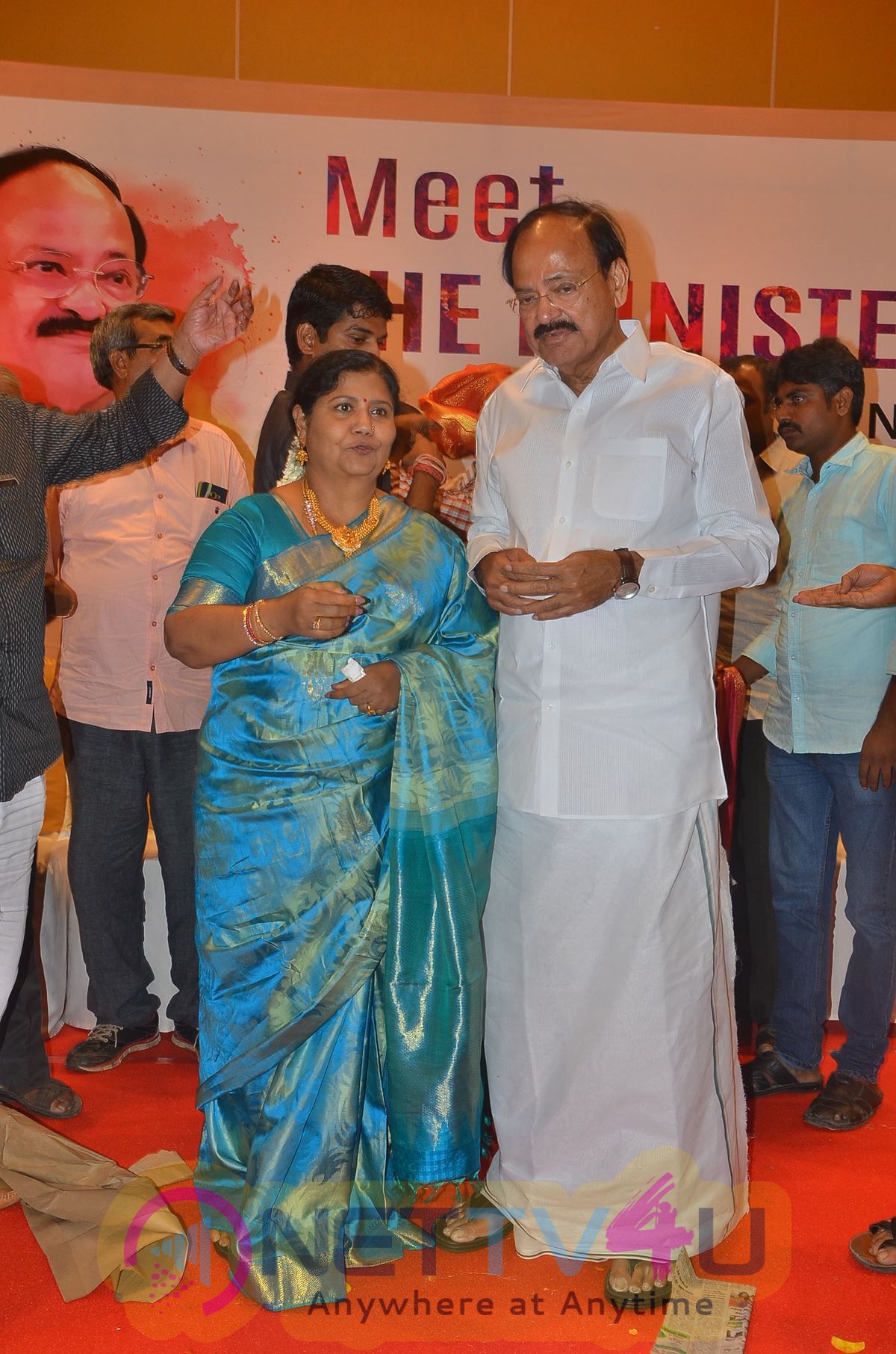 South Indian Film Chamber Union Felicitating Minister Venkaiah Naidu Event Photos Tamil Gallery