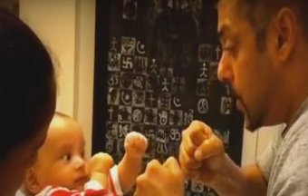 Sultan Salman Fights With Little Ahil!