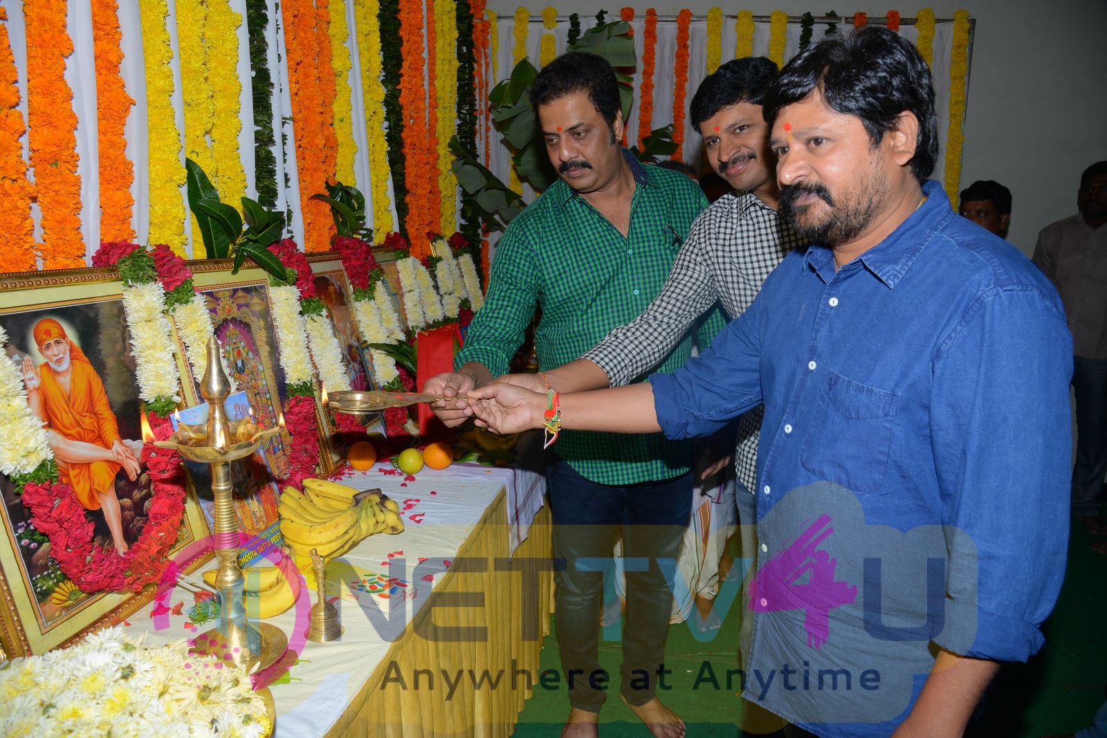 Sunil And N Shankar New Movie Opening Stills Telugu Gallery