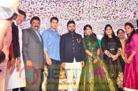 Swathi And Ravi Kumar Yadav Wedding Reception Images Telugu Gallery