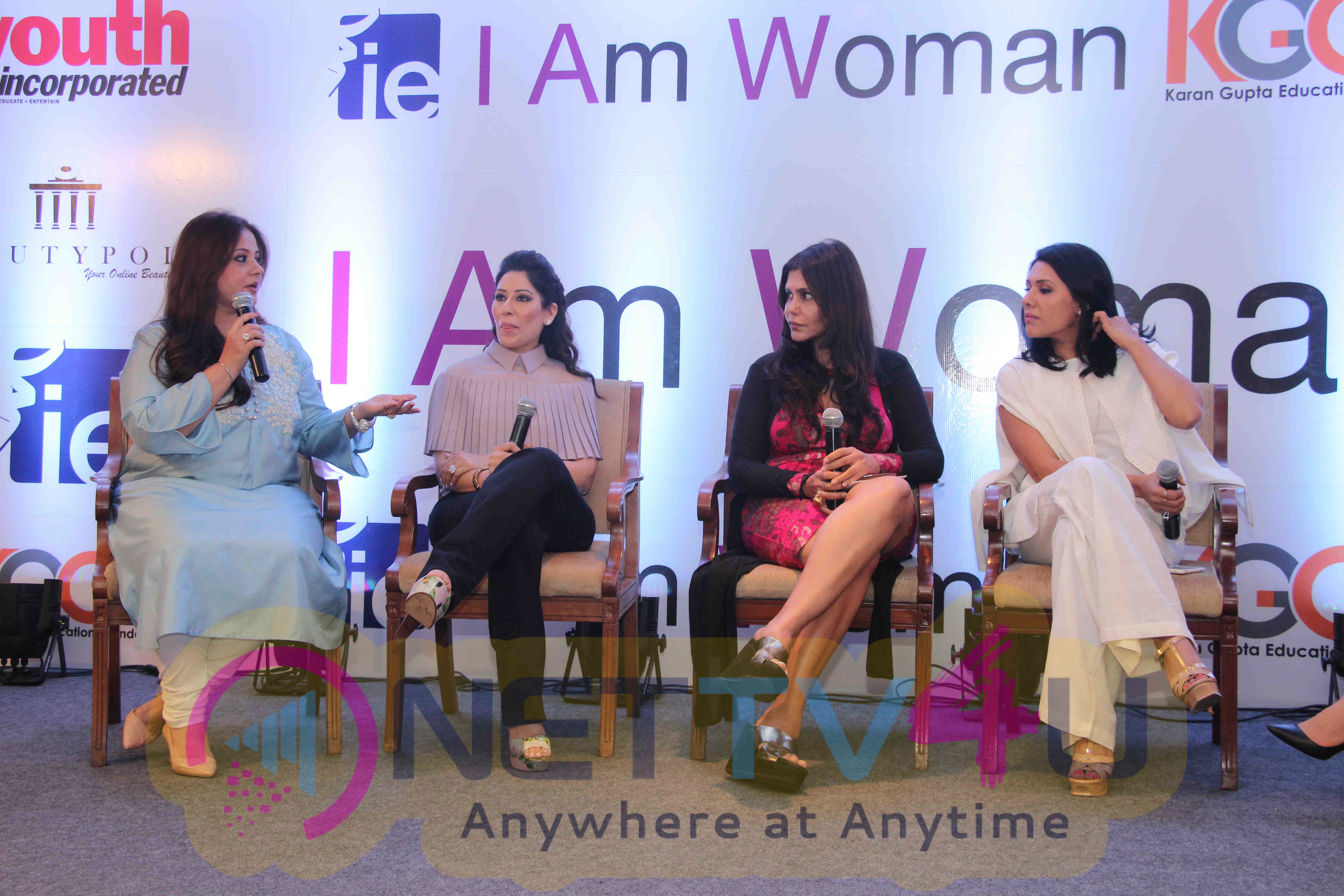 Sana Khan, Vidya Malvade At I Am Woman Awards Stills Hindi Gallery