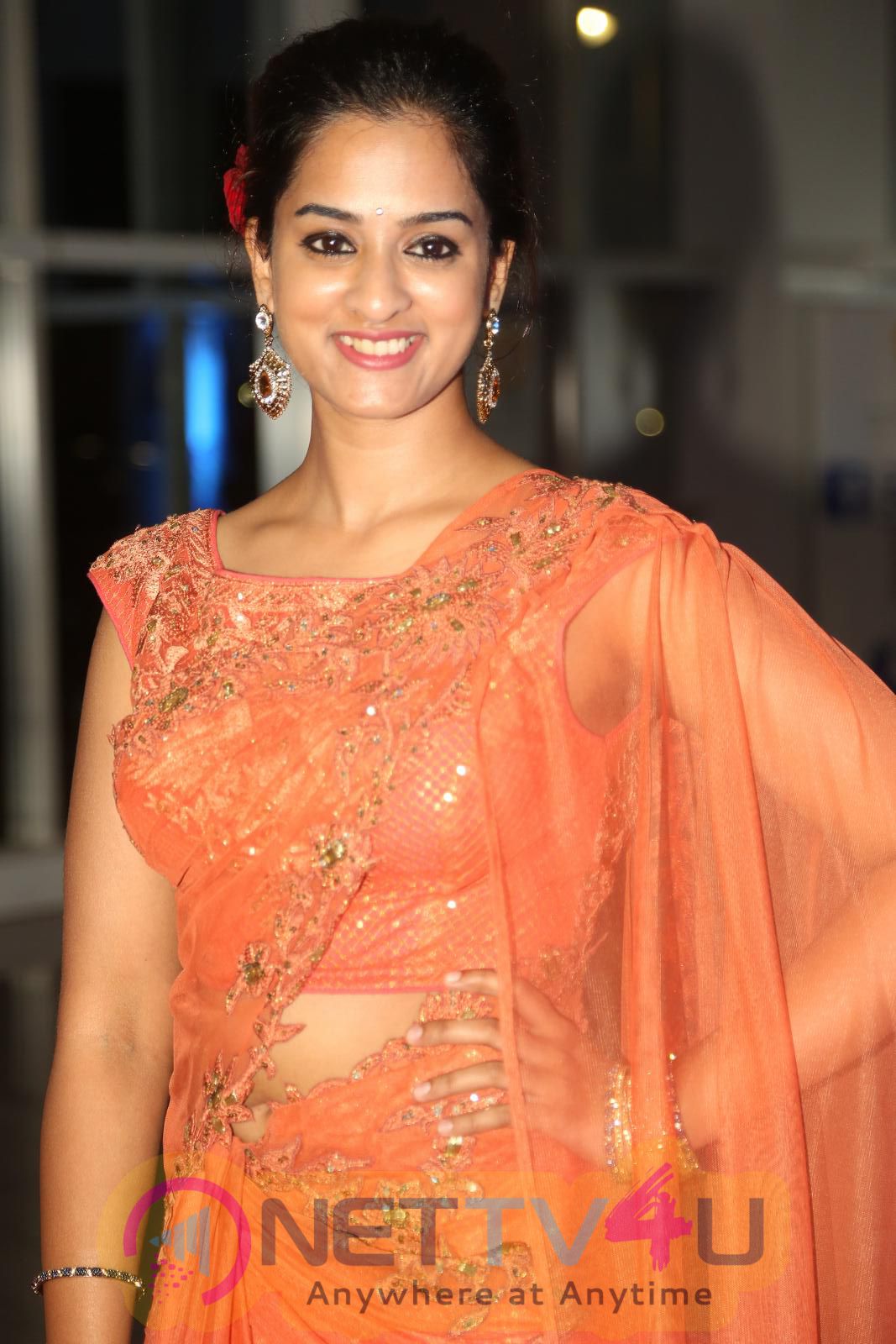 Savithri Audio Launch Actress Sreemukhi Nanditha Dhanya Manasa Lastest Hot Images Telugu Gallery